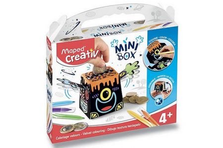 Minibox Maped Creativ Sametové malování Pokladnička