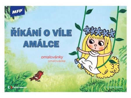 MFP Omalovánky A4 Víla Amálka