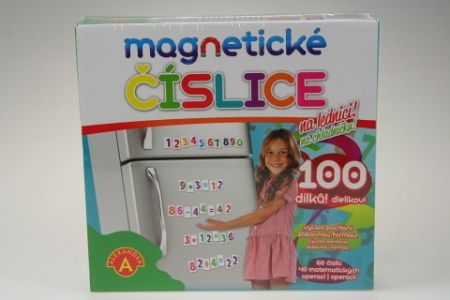 Magnetické číslice-na lednici