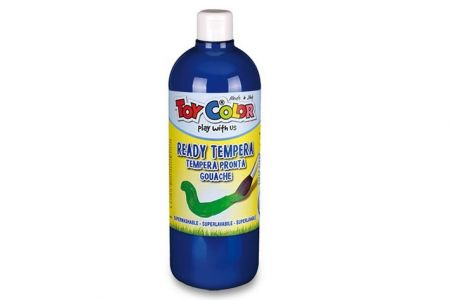 Temperová barva Ready Tempera 1000ml MODRÁ