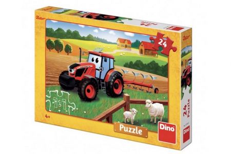 Puzzle Zetor orba 26x18 cm 24 dílků v krabici 27x19x4cm