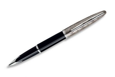 WATERMAN Carene Contemporary Black ST plnicí pero Hrot F (plnící)