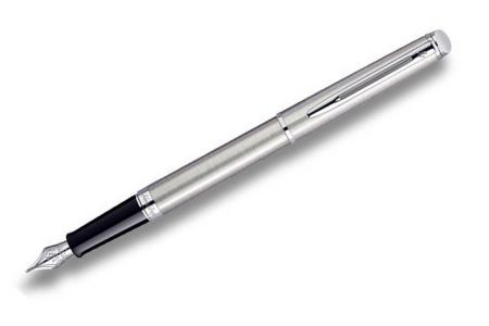 WATERMAN Hémisphere Stainless Steel CT plnicí pero Hrot M (plnící)