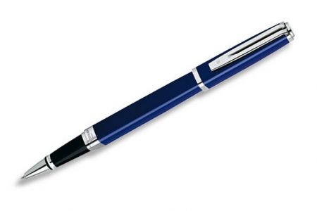 WATERMAN Exception Slim Blue Lacquer ST keramické pero (roller)