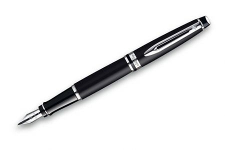 WATERMAN Expert Matt Black CT plnicí pero Hrot F (plnící)