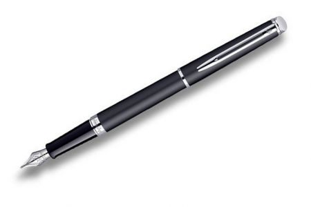 WATERMAN Hémisphere Matt Black CT plnicí pero Hrot F (plnící)