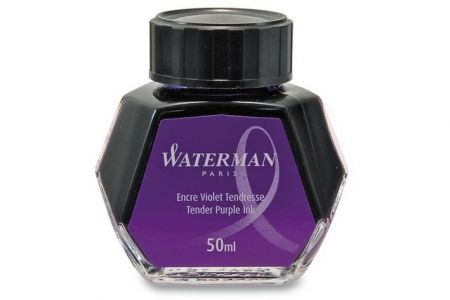 Inkoust lahvičkový Waterman Purple, fialový (do plnicích per WATERMAN)