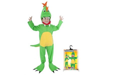 Kostým na karneval DINOSAURUS, vel.S (4-6let) 110-116cm