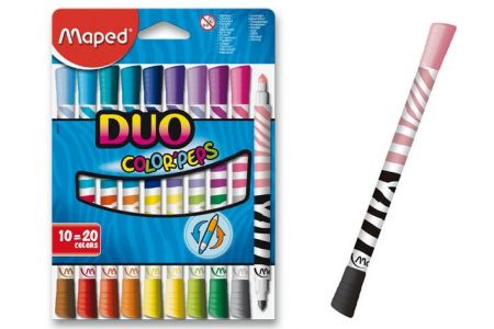 Dětské fixy Maped Color&#39;Peps Duo 20barev