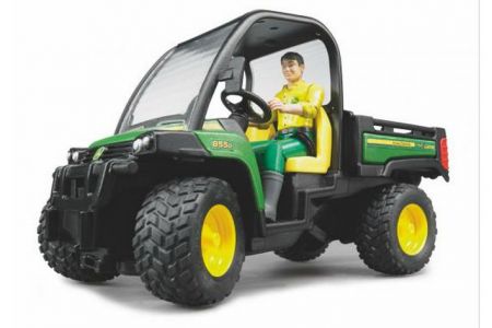 BRUDER 02490 2490 - John Deere Gator XUV 855D + figurka