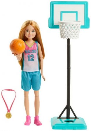 MATTEL Barbie sportování - košíková - basketbal