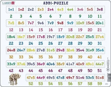 Puzzle Sčítání 81 dílků