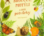 BROUČCI, MOTÝLI a další potvůrky – Kniha samolepek