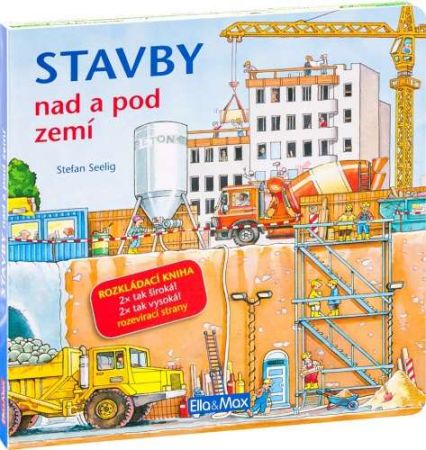 STAVBY NAD A POD ZEMÍ – Velkoformátová rozkládací kniha