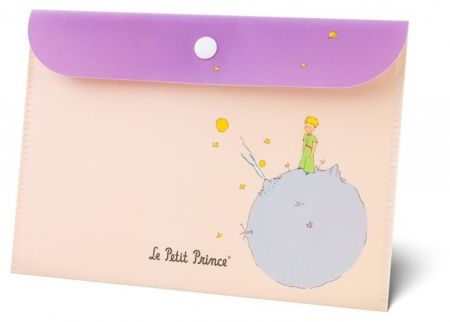 Plastová kapsa s klopou Malý princ (Le Petit Prince) – Planeta, A5