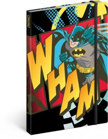 Notes Batman – Wham, linkovaný, 13 x 21 cm