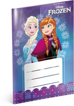 Notýsek Frozen – Ledové království, A6, 20 listů, linkovaný