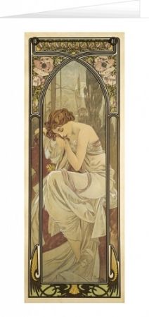 Blahopřání Alfons Mucha – Night&sbquo;s Rest