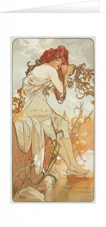 Blahopřání Alfons Mucha – Summer 