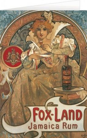 Blahopřání Alfons Mucha – Fox land Jamaica