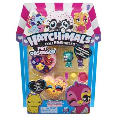 Hatchimals letní série čtyřbalení s7