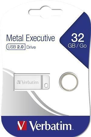 USB flash disk &quot;Executive Metal&quot;, 32GB, USB 2.0, VERBATIM