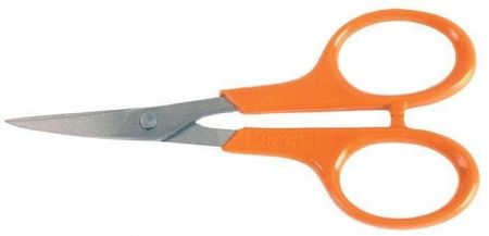 Nůžky na nehty, 10 cm, zahnuté, FISKARS &quot;Classic&quot;, oranžové