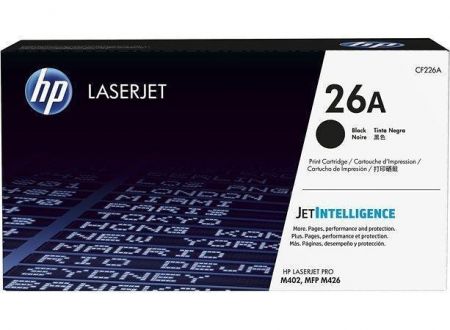 Toner HP 26A, do tiskárny LaserJet Pro M402, 426, černá, 3,1k, HP