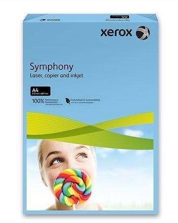 Xerografický papír &quot;Symphony&quot;, tmavě modrá, A4, 160g, XEROX