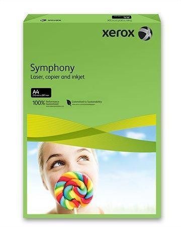 Xerografický papír &quot;Symphony&quot;, tmavě zelená, A4, 160g, XEROX