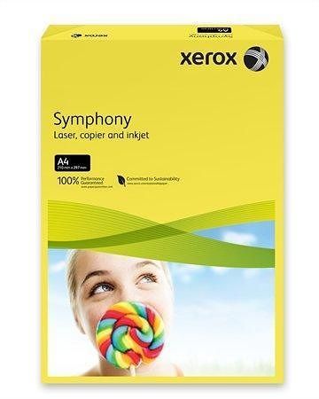 Xerografický papír &quot;Symphony&quot;, tmavě žlutá, A4, 160g, XEROX