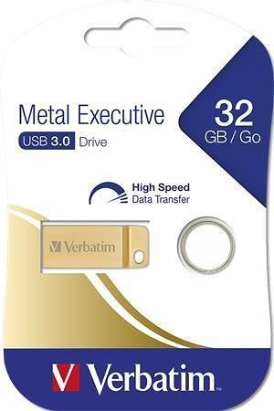 32GB USB flash disk &quot;Executive Metal&quot;, USB 3.0, VERBATIM 