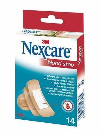 Náplast na zastavení krvácení &quot;Nexcare Blood Stop&quot;, 14ks/balení, 3M