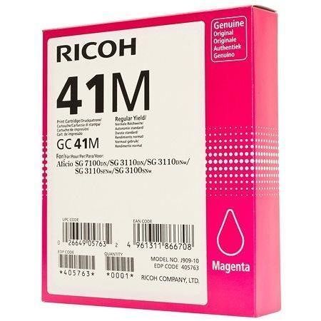 405763 Toner pro SG 3100SNw, SG 7100DN tiskárny, RICOH Type GC41M magenta, 2 200 stránek