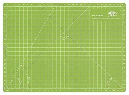 Řezací podložka &quot;Comfortline&quot;, zelená, pro DIY, A4, WEDO