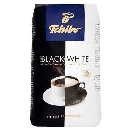 Káva &quot;Black &amp; White&quot;, pražená, zrnková, 1000 g, TCHIBO