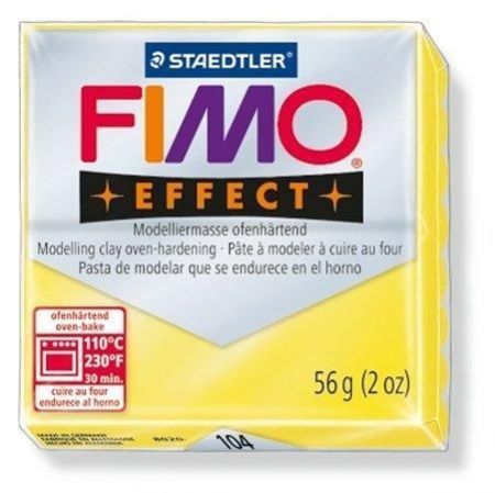 FIMO® effect 8020 transparentní žlutá