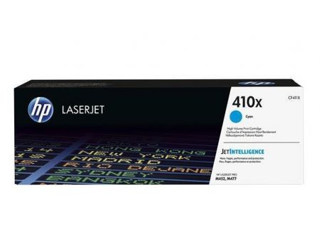 Toner HP 410X do tiskárny Color LaserJet Pro M452, M477, azurová, 5 tis. stran, HP