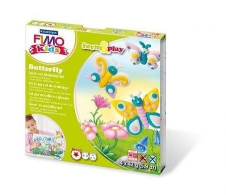 Sada FIMO® 8034 kids form&amp;play &quot;Butterfly&quot; Motýlci