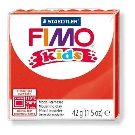 Modelovací hmota FIMO® kids 8030 42g červená