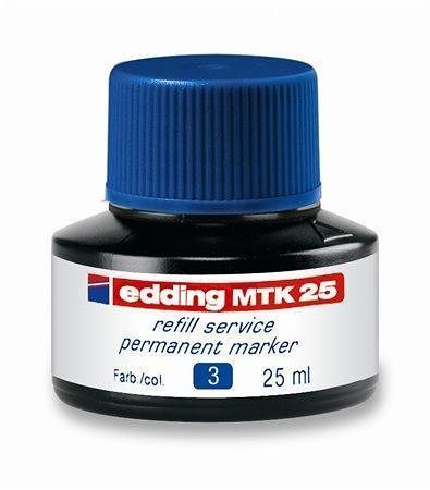 Náplň do permanentního popisovače &quot;MTK 25&quot;, modrá, EDDING