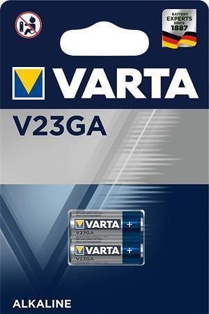 Baterie, V23GA alarm cell, 2 ks, VARTA