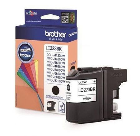 LC223B Inkjet cart. MFC-J4420DW, MFC-J4620DW tiskárny, BROTHER černá, 550 stran