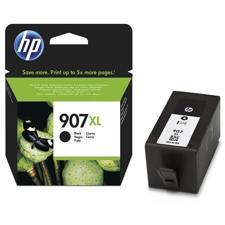 T6M19AE, inkoustová cartridge pro OfficeJet Pro 6970, 6960 tiskárny, HP 907XL černá, 1,5ti