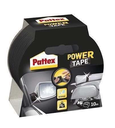 Extra silná lepicí páska pro interiér i exteriér &quot;Pattex Power Tap&quot;, černá, 50 mm x 10 m, 