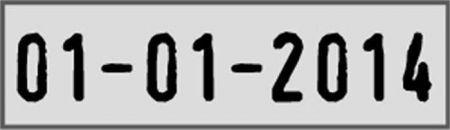 Razítko datumové, TRODAT &quot;4810 MA&quot;