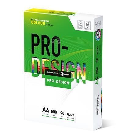 Xerografický papír, pro digitální tisk, A4, 90g, PRO-DESIGN