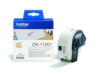 Tape for QL printer, paper, 62 mm x 100 m, BROTHER