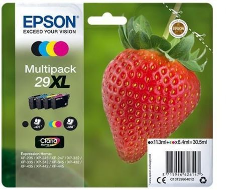 C13T29964012 Inkoust pro XP245 tiskárny, EPSON, multipack, 30,5ml