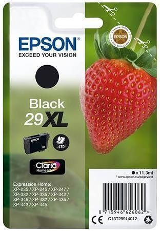 C13T29914012 Inkoust pro XP245 tiskárny, EPSON, černá, 11,3ml